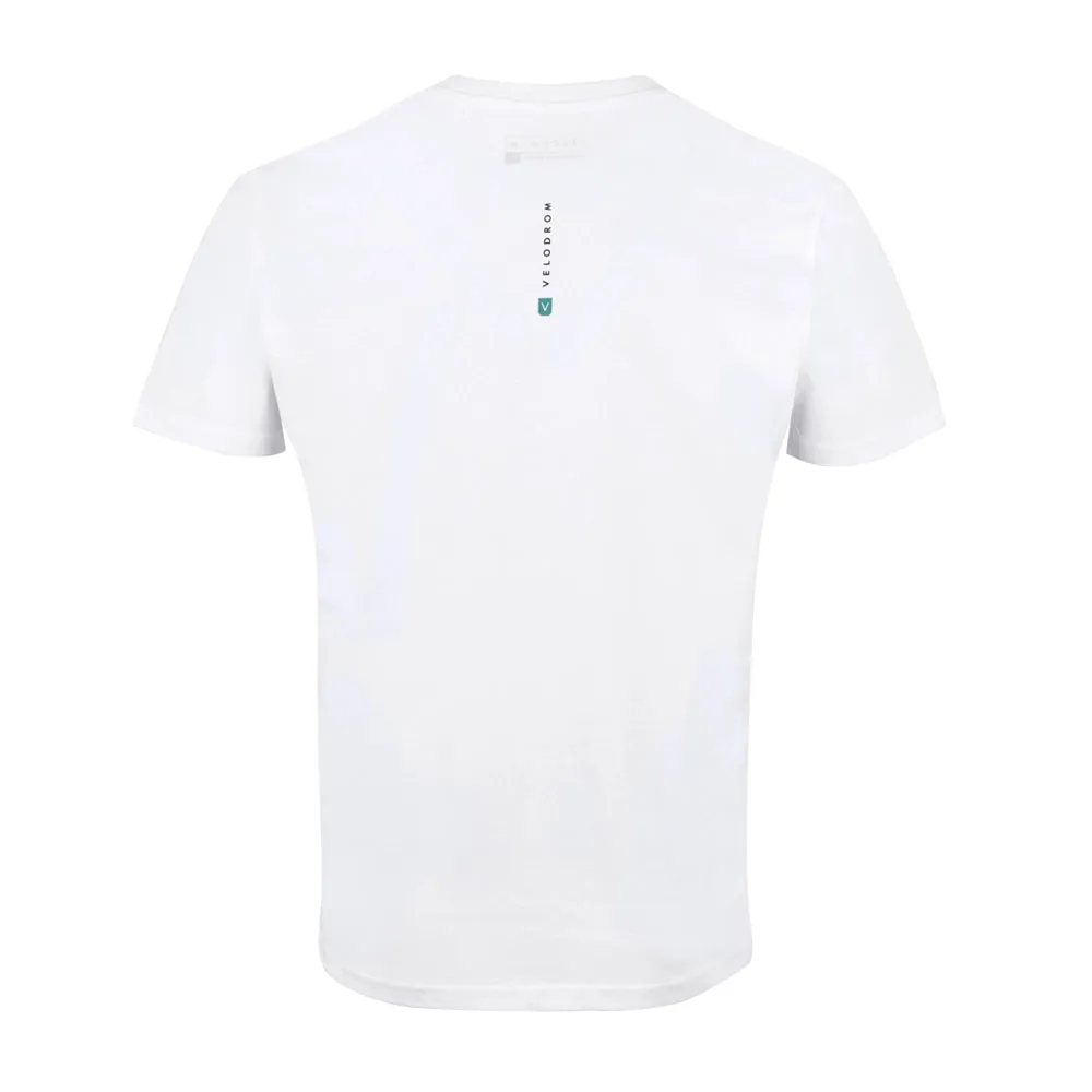 VELODROM Tshirt Pocket Collection - White/ Cloudy Gradient