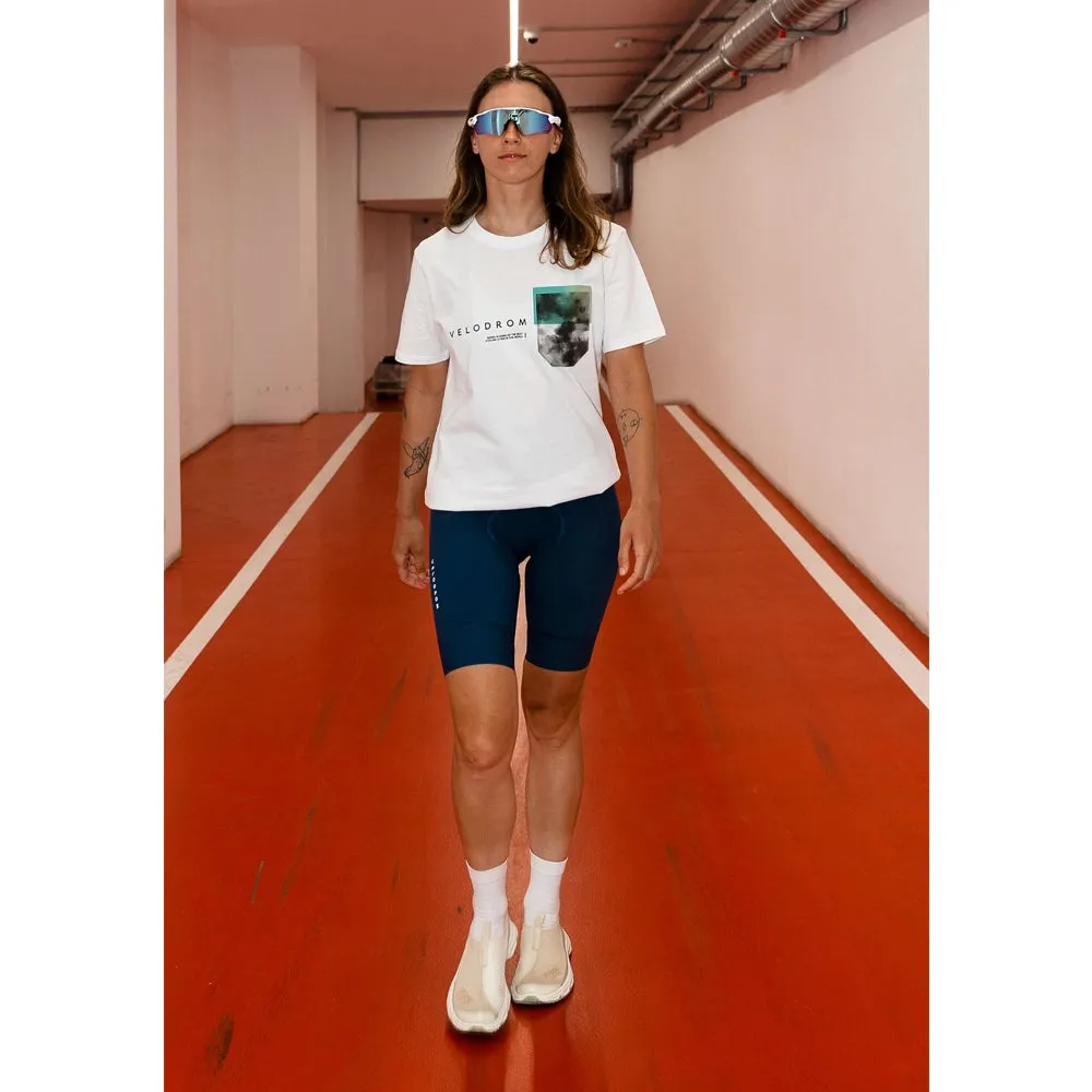 VELODROM Tshirt Pocket Collection - White/ Cloudy Gradient