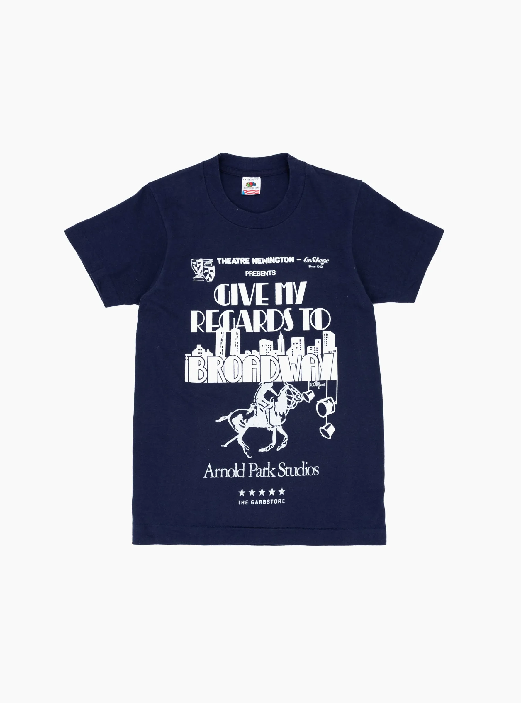 Vintage Broadway T-Shirt Navy