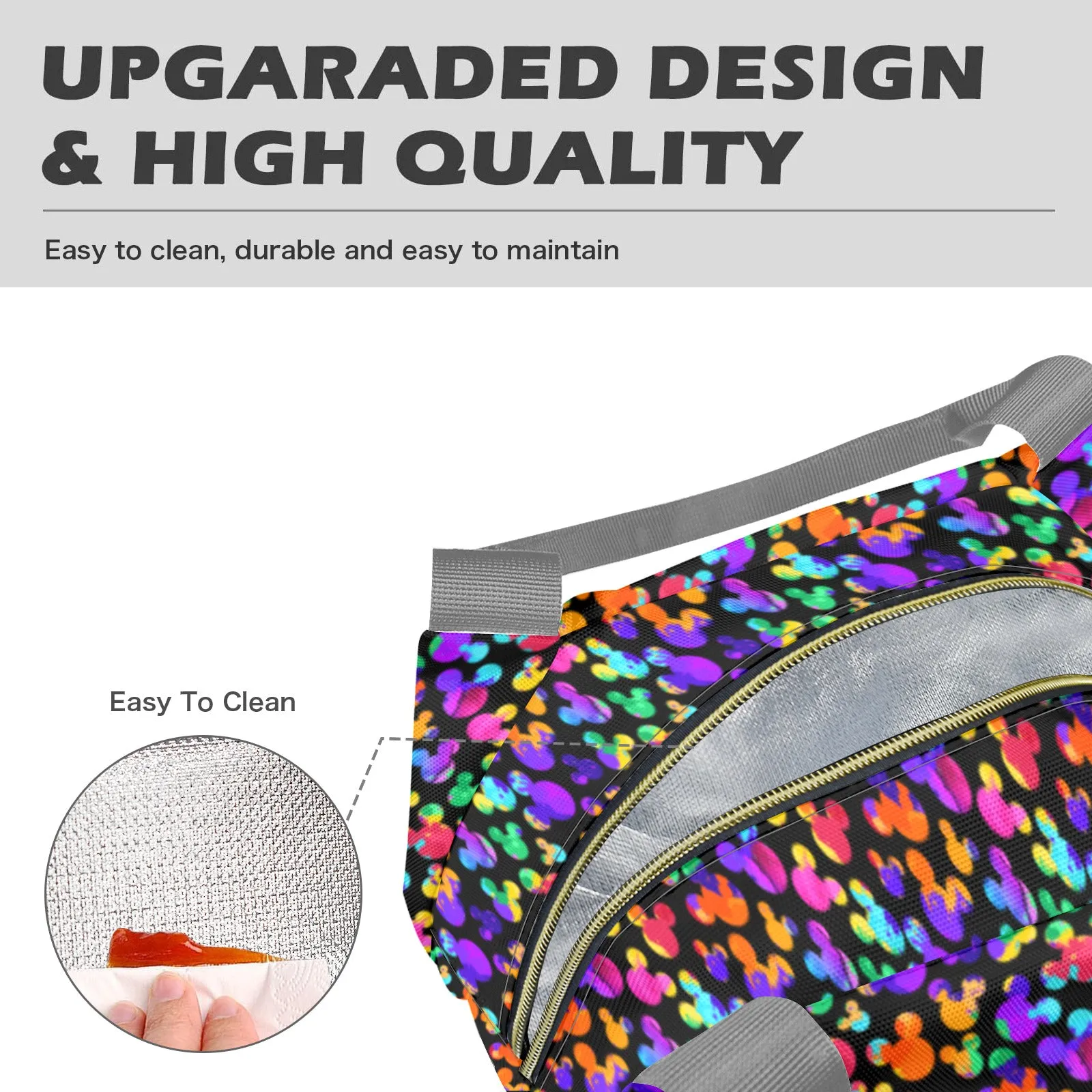 Watercolor Portable Lunch Bag