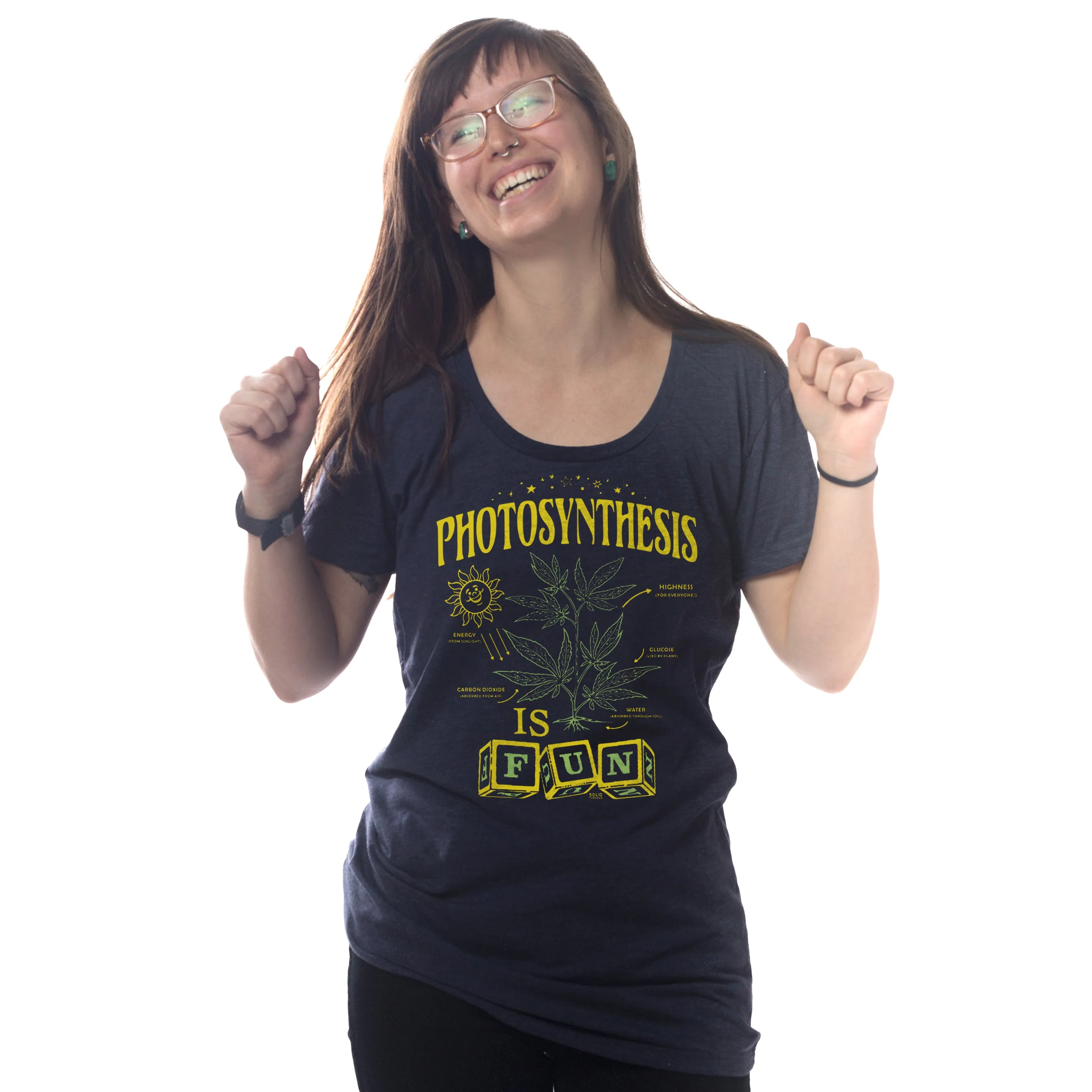 Women's Photosynthesis is Fun T-shirt