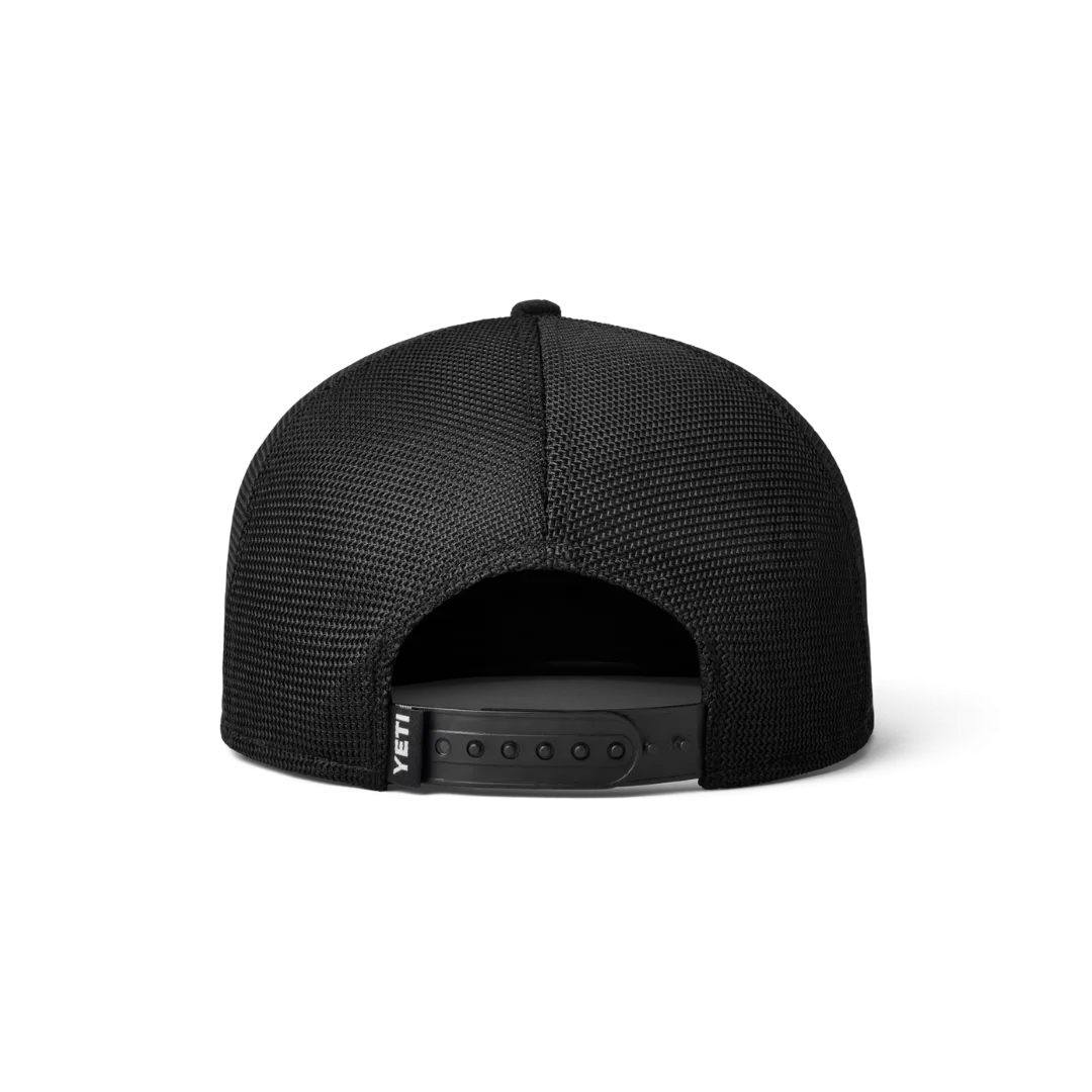 Yeti Men's Retro Flat Built For The Wild Black Cap