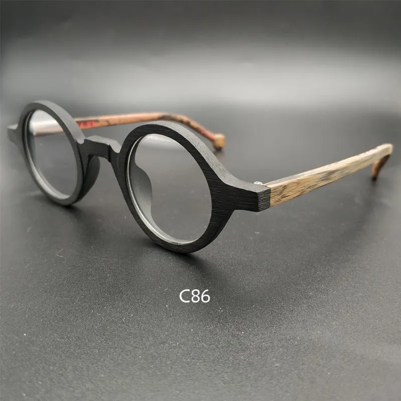 Yujo Unisex Full Rim Round Reading Glasses Acetate Y031