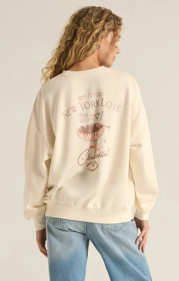 ZSU Love Story Sunday Manhattan Sweatshirt